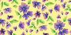 Fanning Purple Flora Polo Shirt