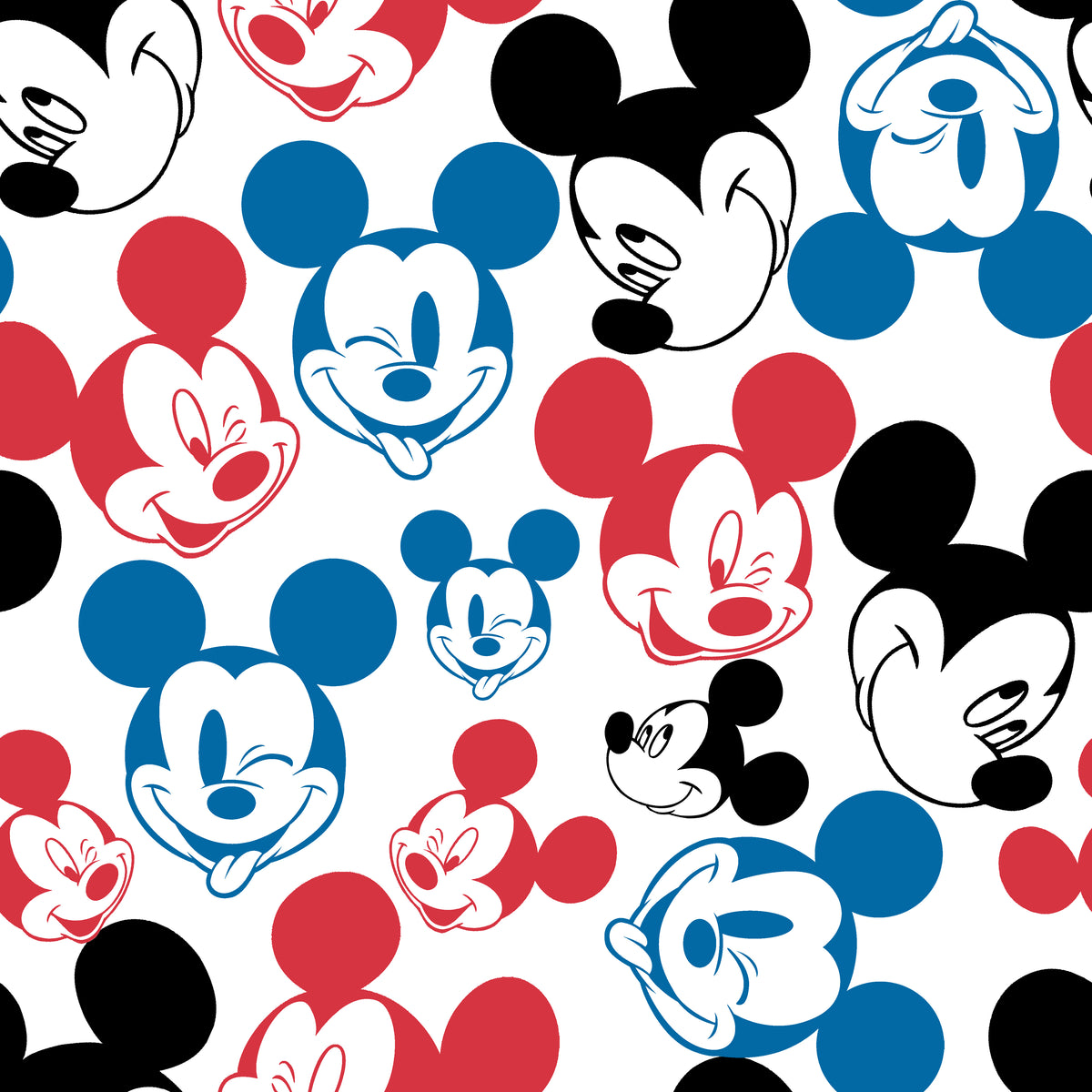Emoji Mickey Hawaiian Shirt