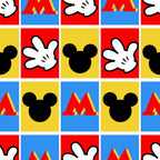 Checkerboard Mickey Hands Hawaiian Shirt
