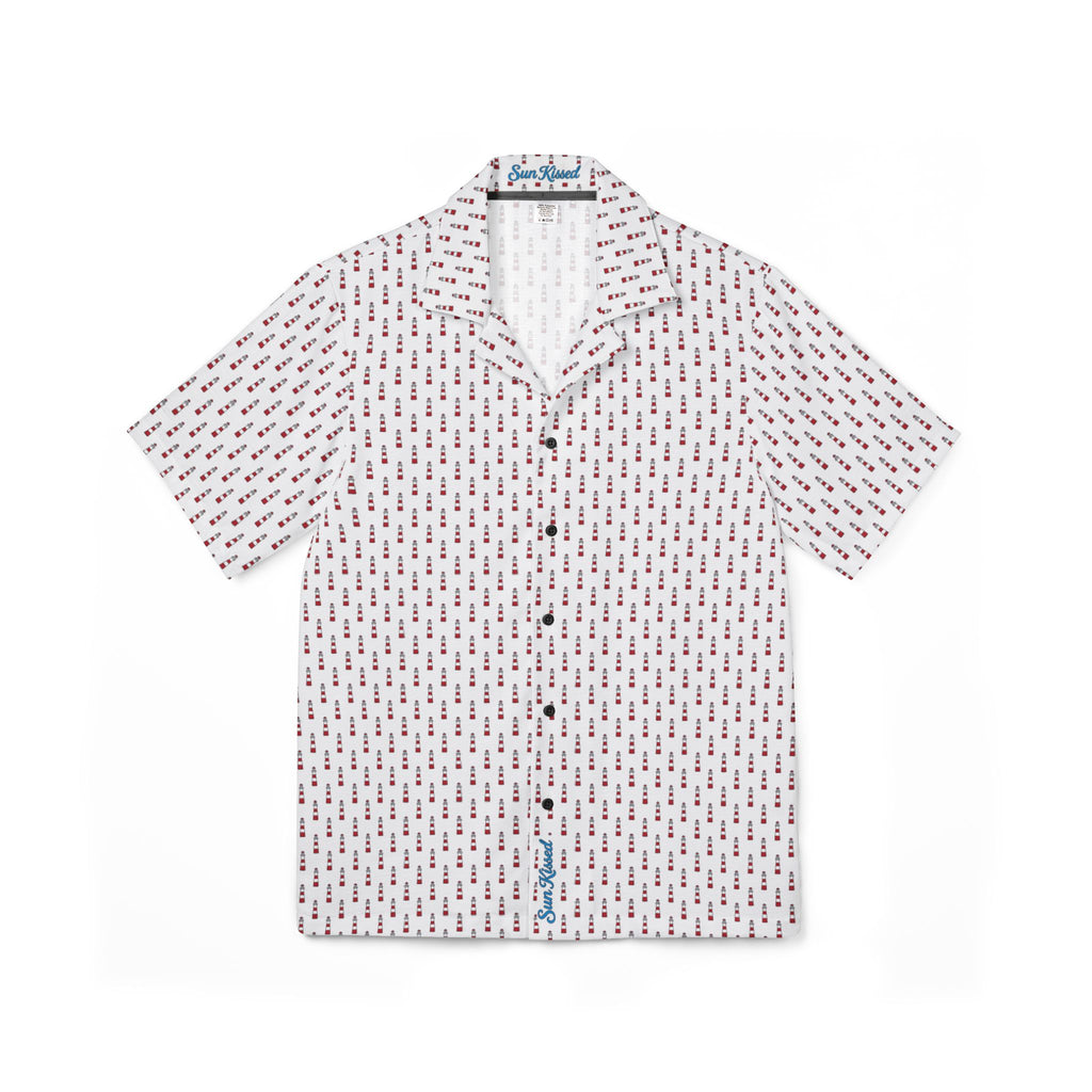 Outer Banks Lighthouses Nautical Charm Hawaiian Shirt
