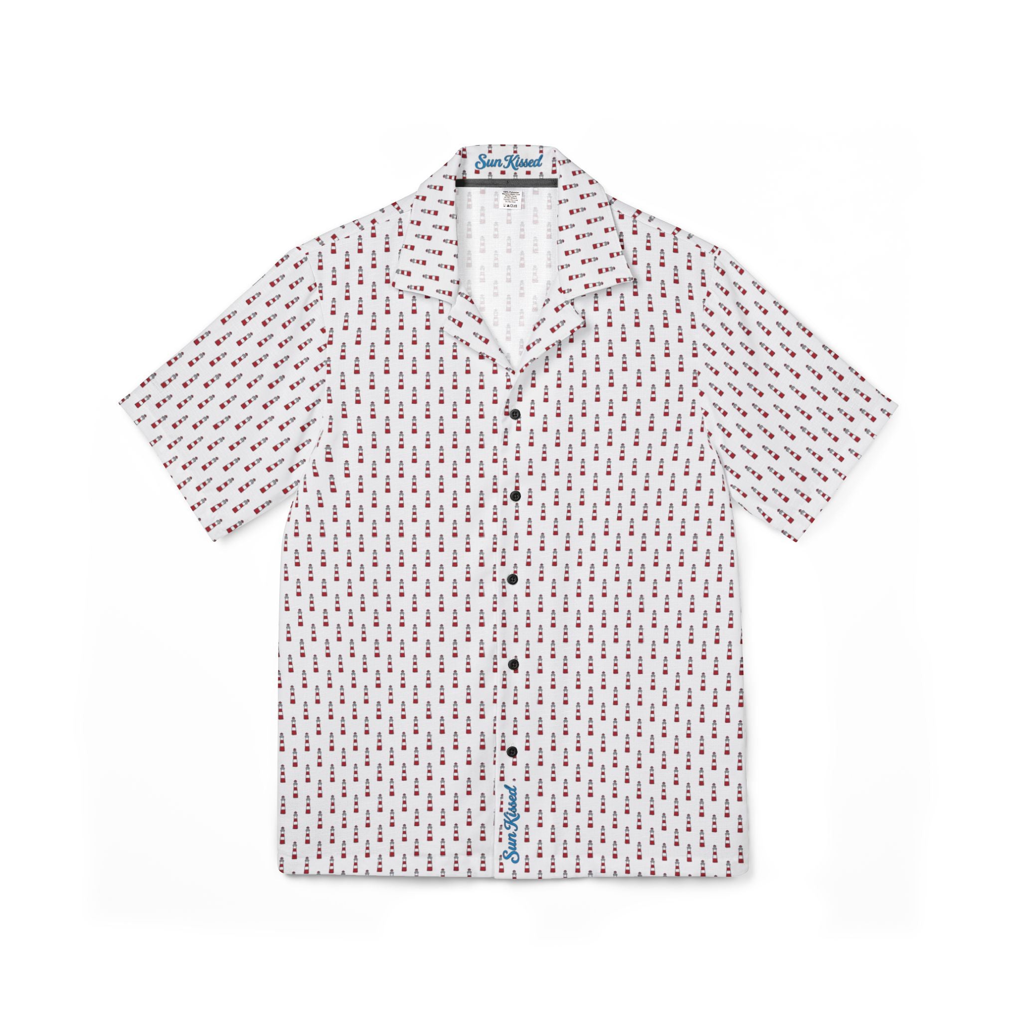 Outer Banks Lighthouses Nautical Charm Hawaiian Shirt