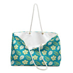 Tropical Island Leaves Weekender Bag
