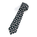 Flowering Daisies Floral Mens Necktie