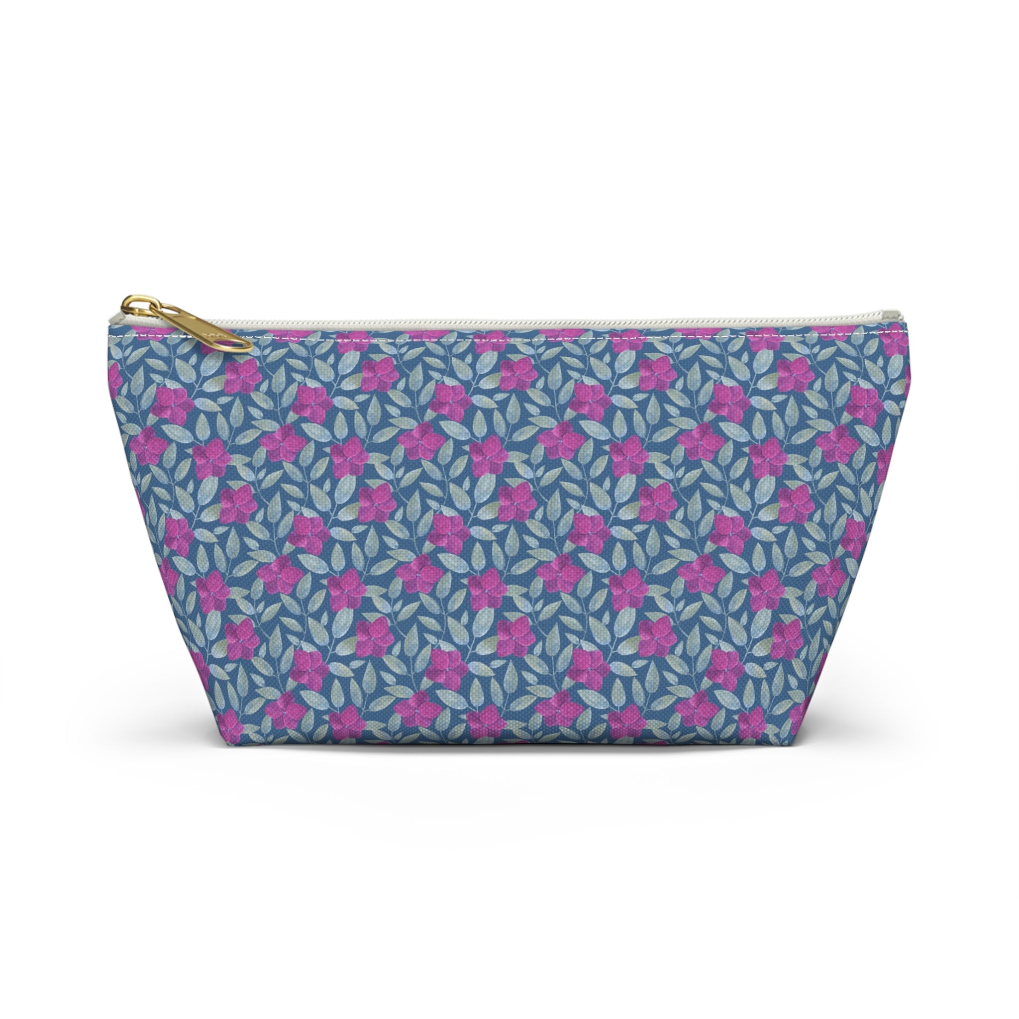Vining Floral Mosaic Cosmetic Bag