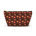 Orange Sunset Botanicals Cosmetic Bag