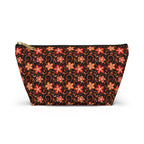Orange Sunset Botanicals Cosmetic Bag