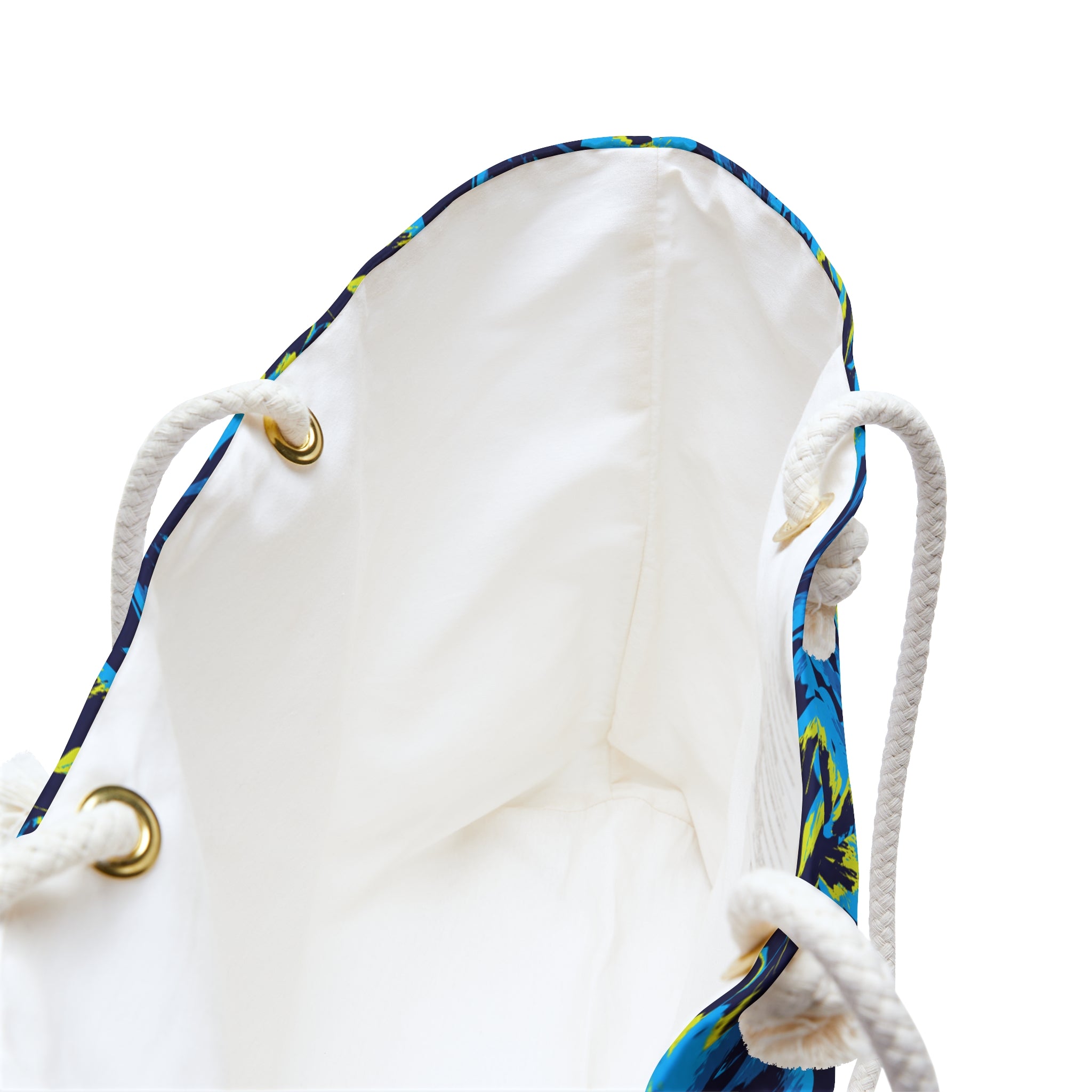 Black Light Hibiscus Weekender Bag