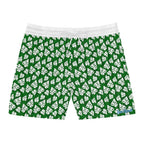 Monstera on Green Swim Trunks
