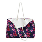 Painted Floral Arrangement Weekender Bag