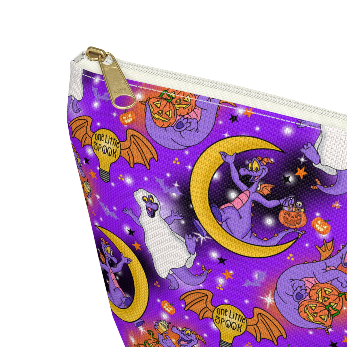 Figment on the Moon Purple Cosmetic Bag