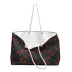 Night Sky Hibiscus Weekender Bag