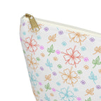 Orchid Outlines Cosmetic Bag