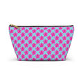 Pink Blooming Sky Cosmetic Bag