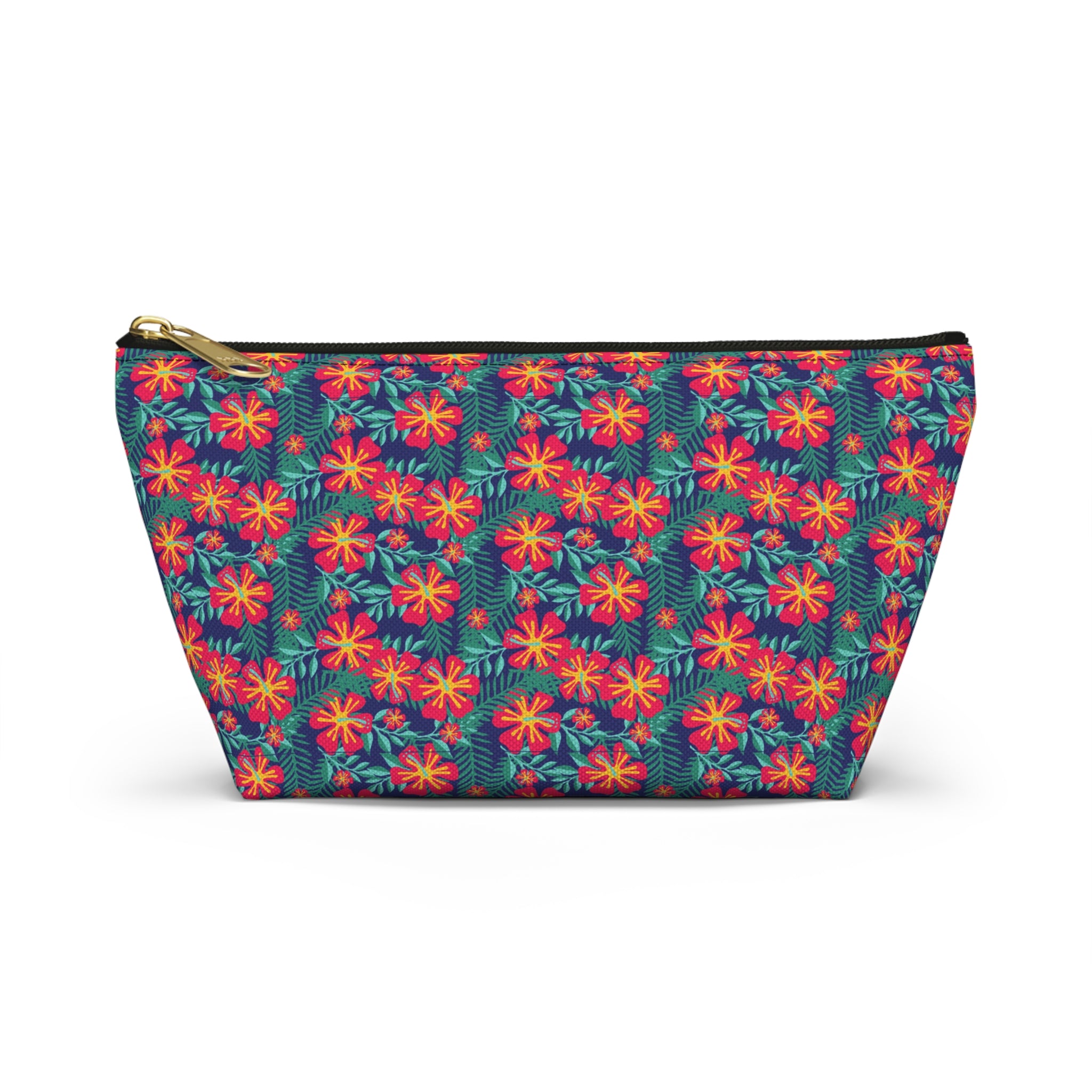 Tropical Jungle Floral Cosmetic Bag