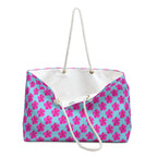 Pink Blooming Sky Weekender Bag