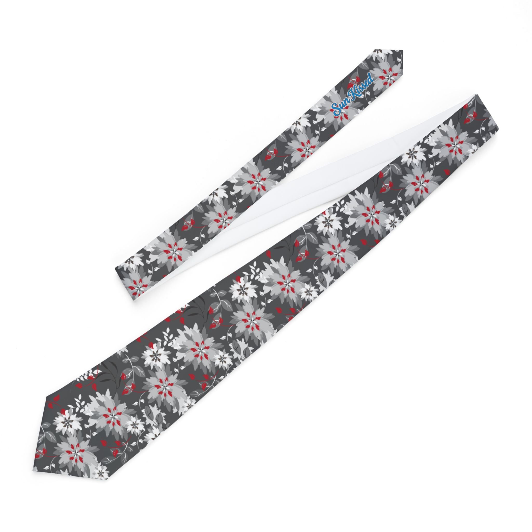 Grey Gardens Floral Mens Necktie