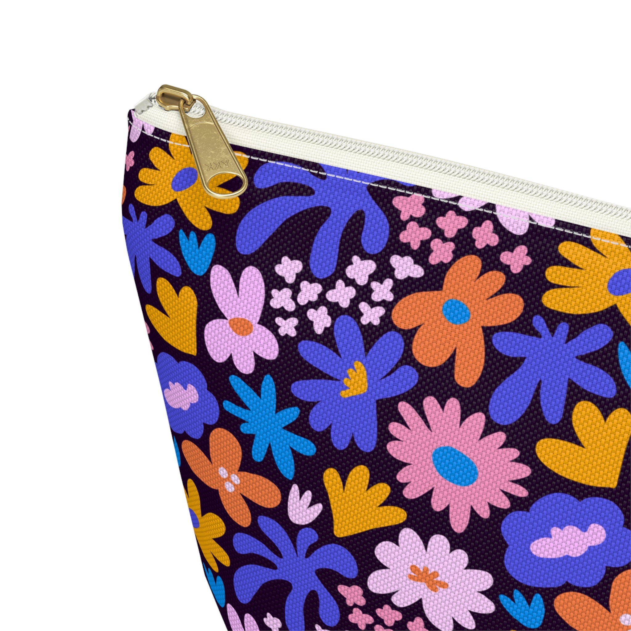 Hand Drawn Meadow Cosmetic Bag