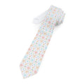 Orchid Outlines Mens Necktie