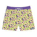 Fanning Purple Flora Swim Trunks