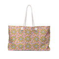 Blooming Floral Pinwheels Weekender Bag
