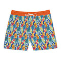 Tropical Beach Flowers Swim Trunks