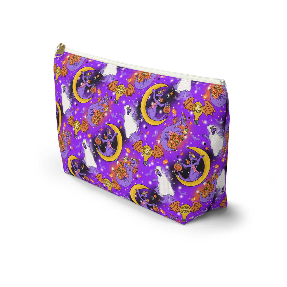 Figment on the Moon Purple Cosmetic Bag