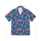 Pink Watercolor Blooms Hawaiian Shirt