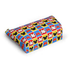 Checkerboard Mickey Hands Cosmetic Bag