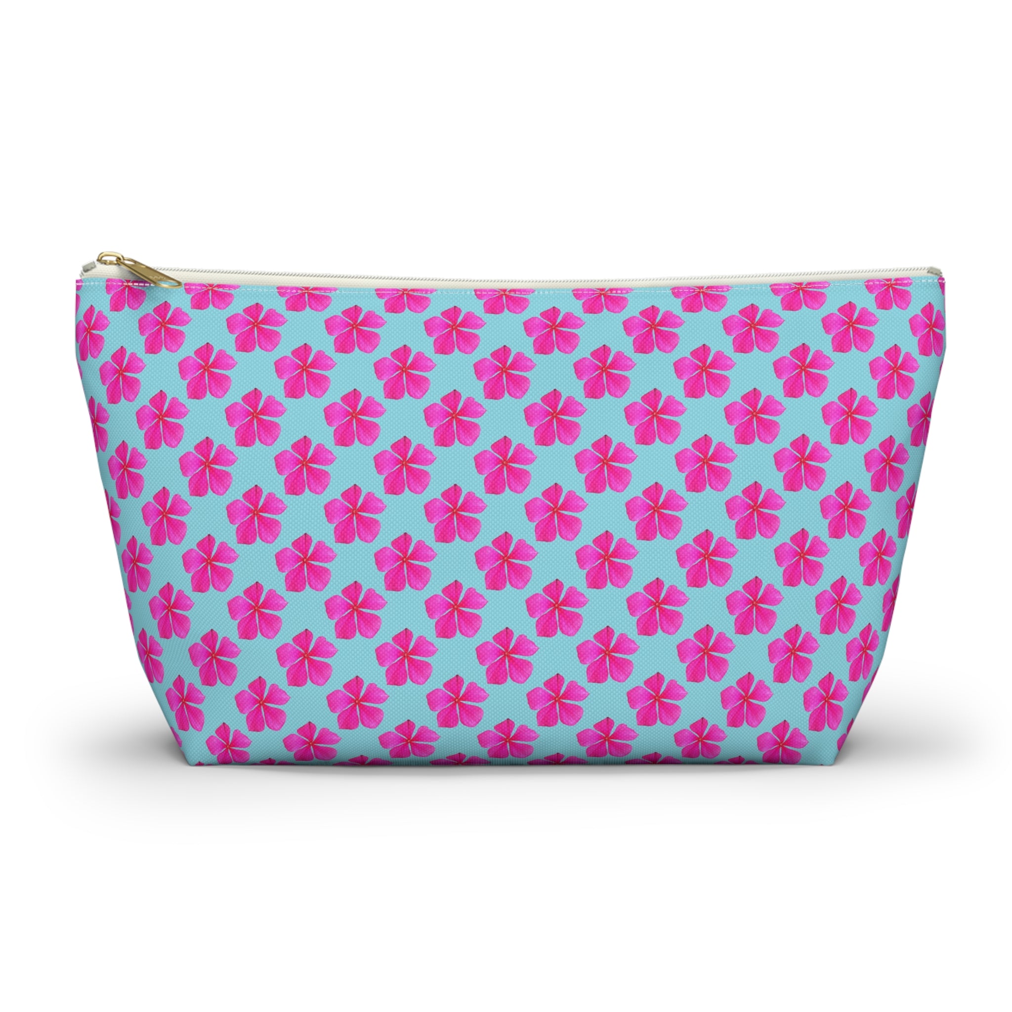 Pink Blooming Sky Cosmetic Bag