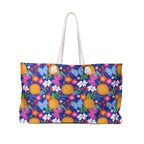 Retro Tropical Butterfly Weekender Bag