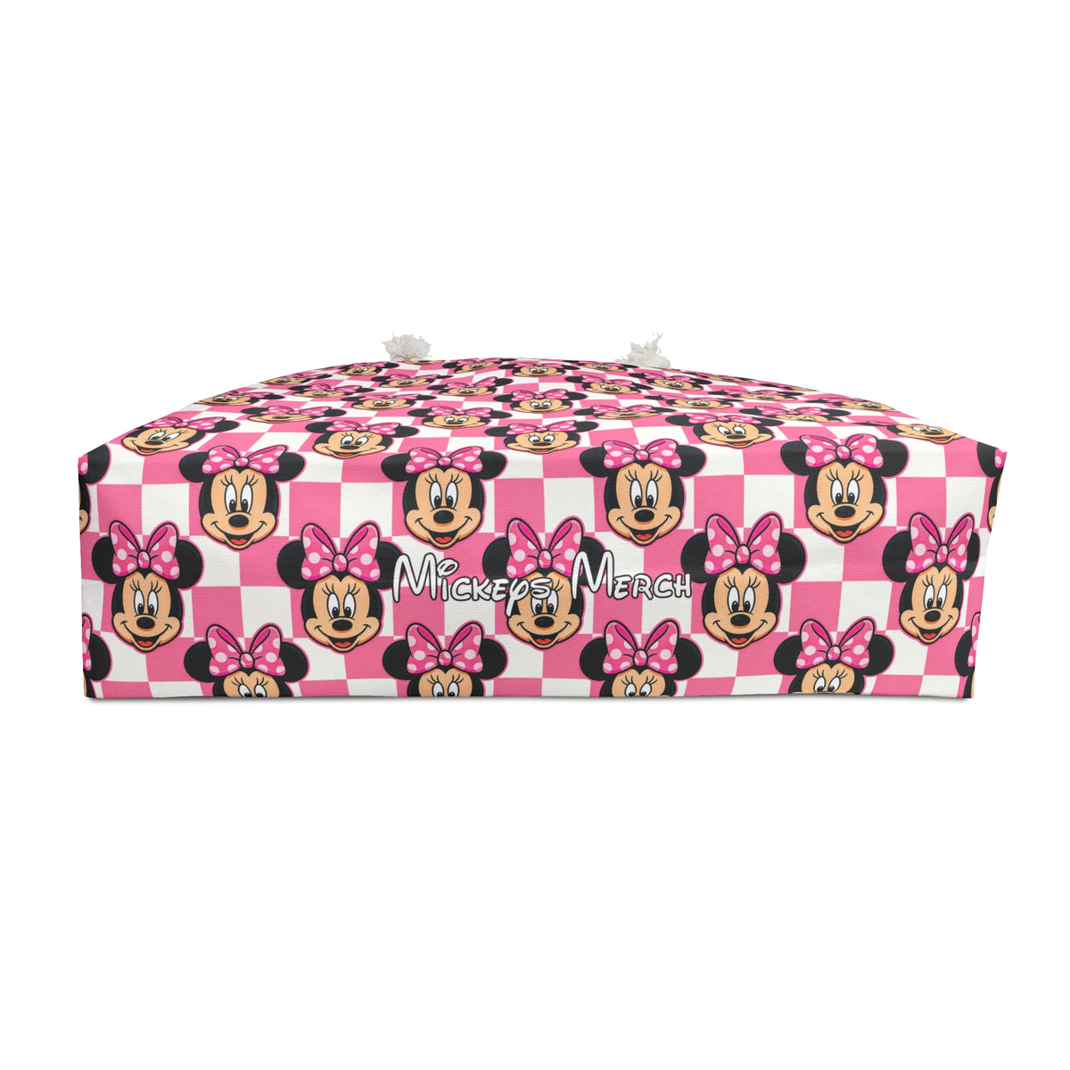 Pink Checkerboard Minnie Weekender Bag