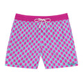 Pink Blooming Sky Swim Trunks