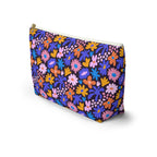 Hand Drawn Meadow Cosmetic Bag