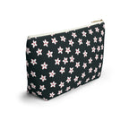 Flowering Daisies Floral Cosmetic Bag