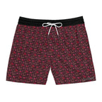 Flying Red Roses Swim Trunks