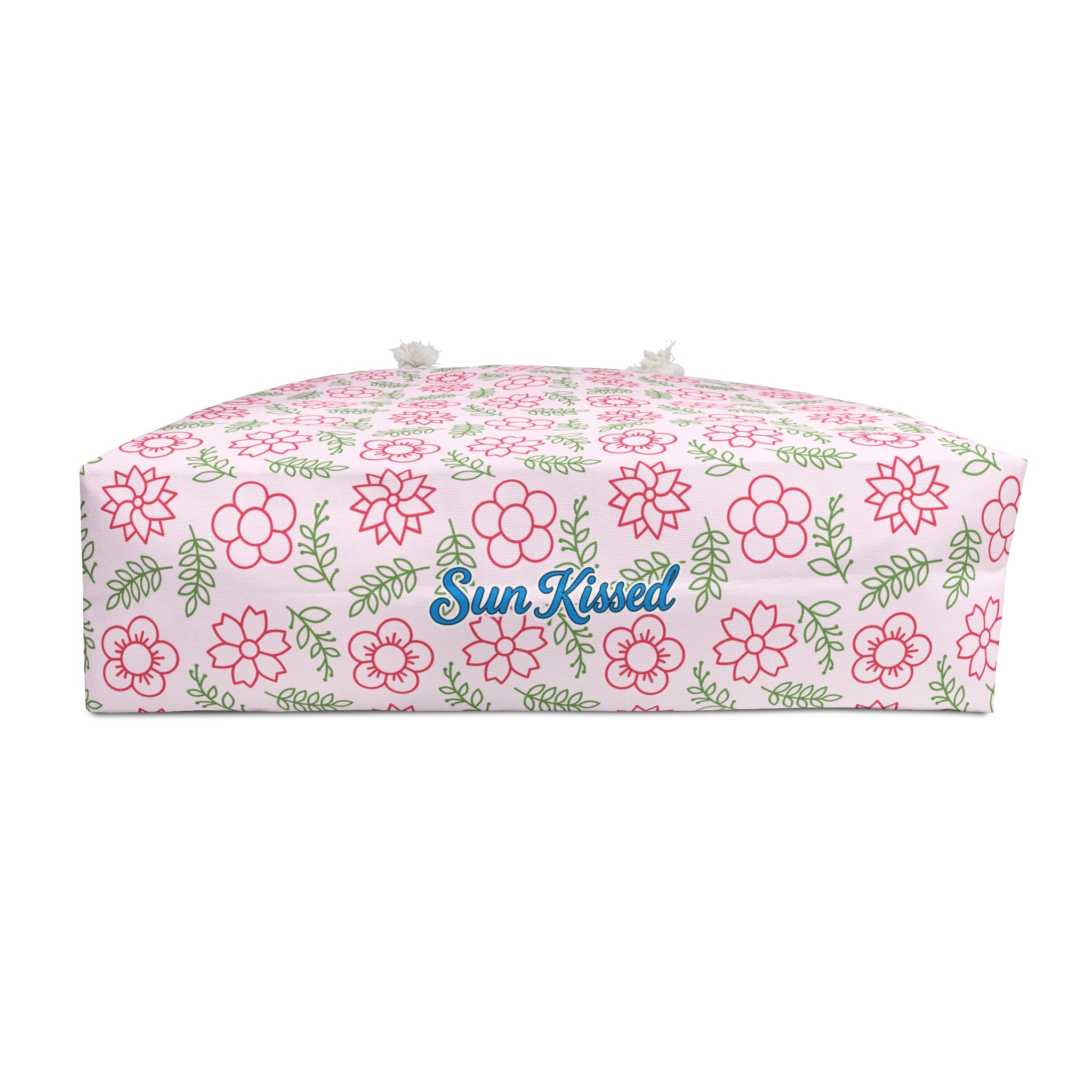 Spring Silhouette Floral Weekender Bag