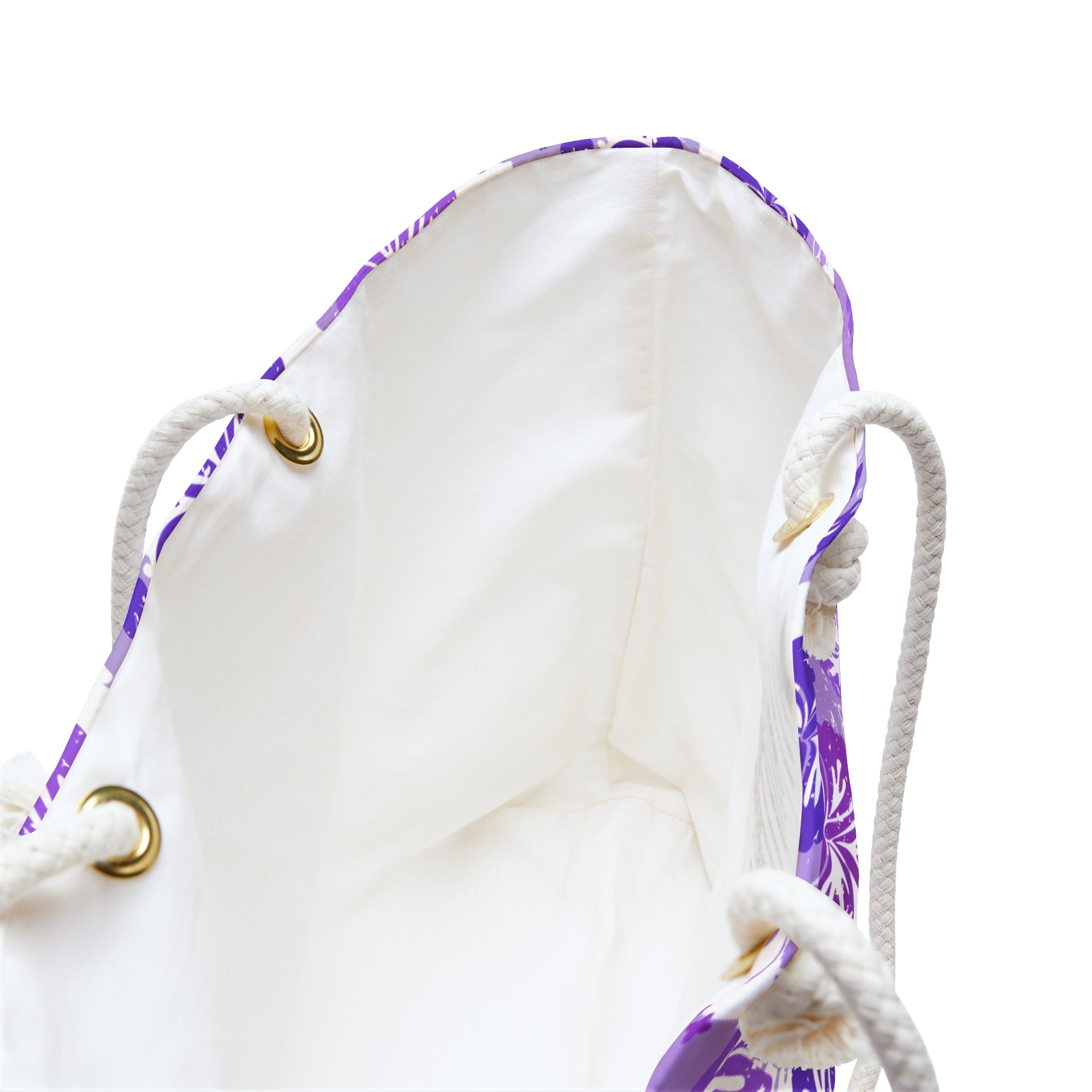 Shades of Purple Hibiscus Flower Weekender Bag