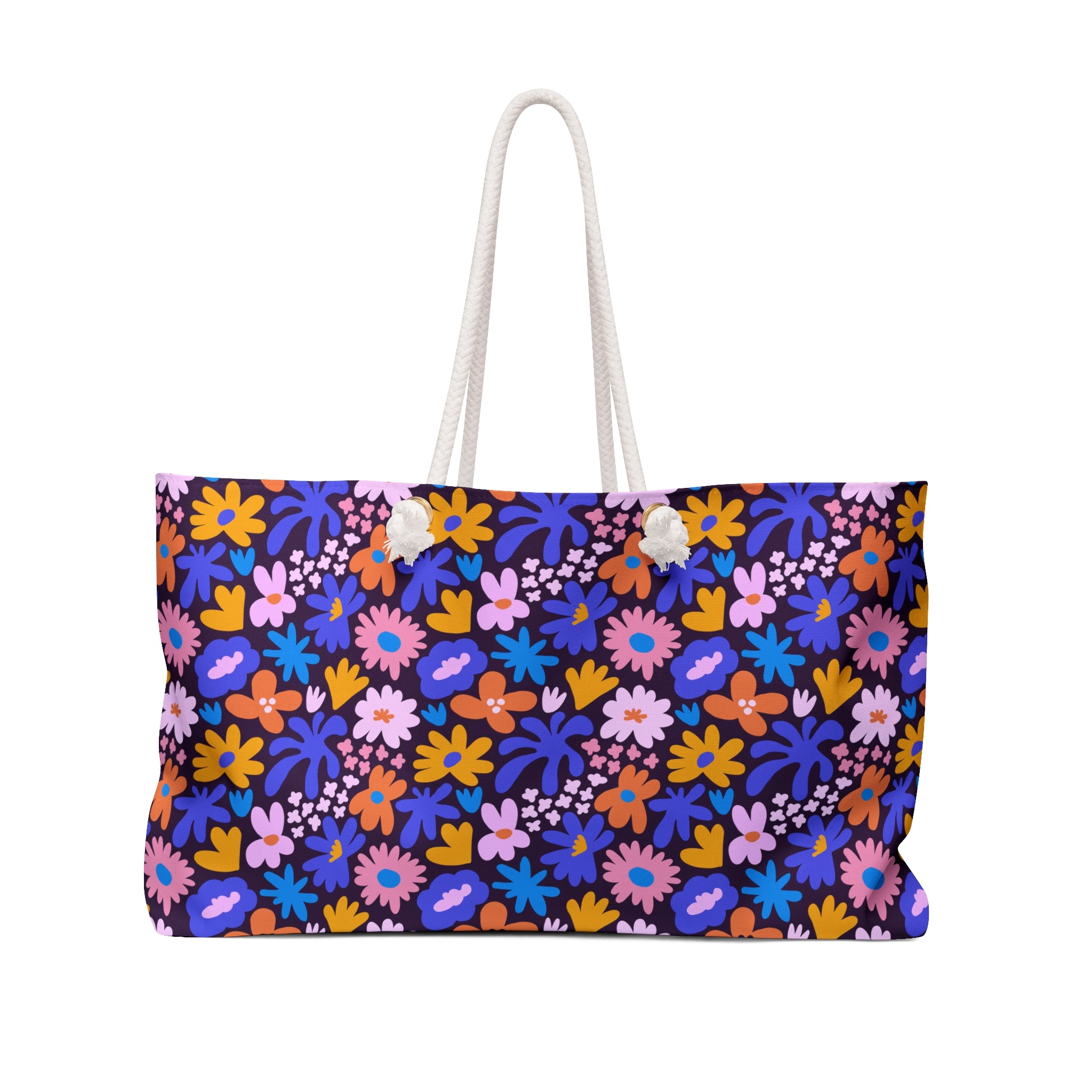 Hand Drawn Meadow Weekender Bag