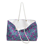 Vining Floral Mosaic Weekender Bag