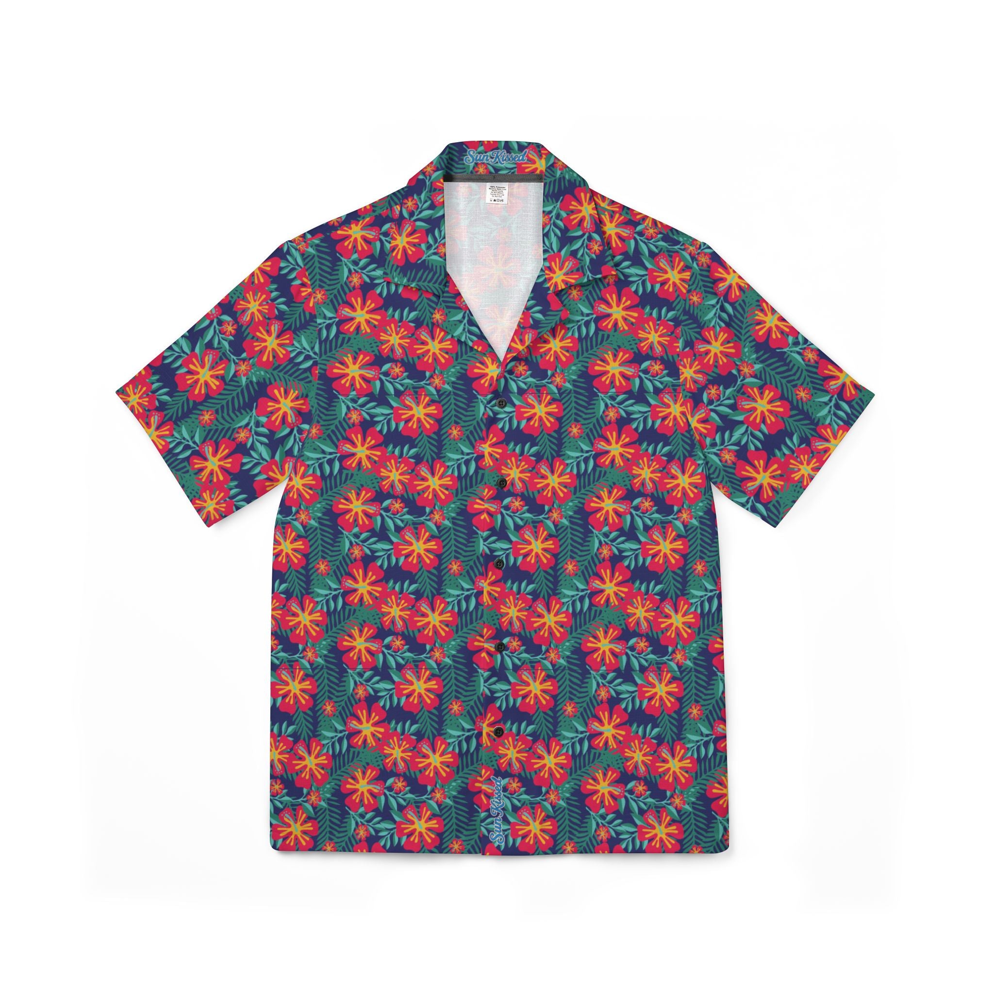 Tropical Jungle Floral Hawaiian Shirt