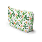 Plumeria Flowers Cosmetic Bag