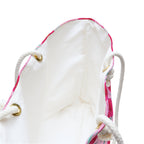 Fuschia Jamaica Flower Weekender Bag