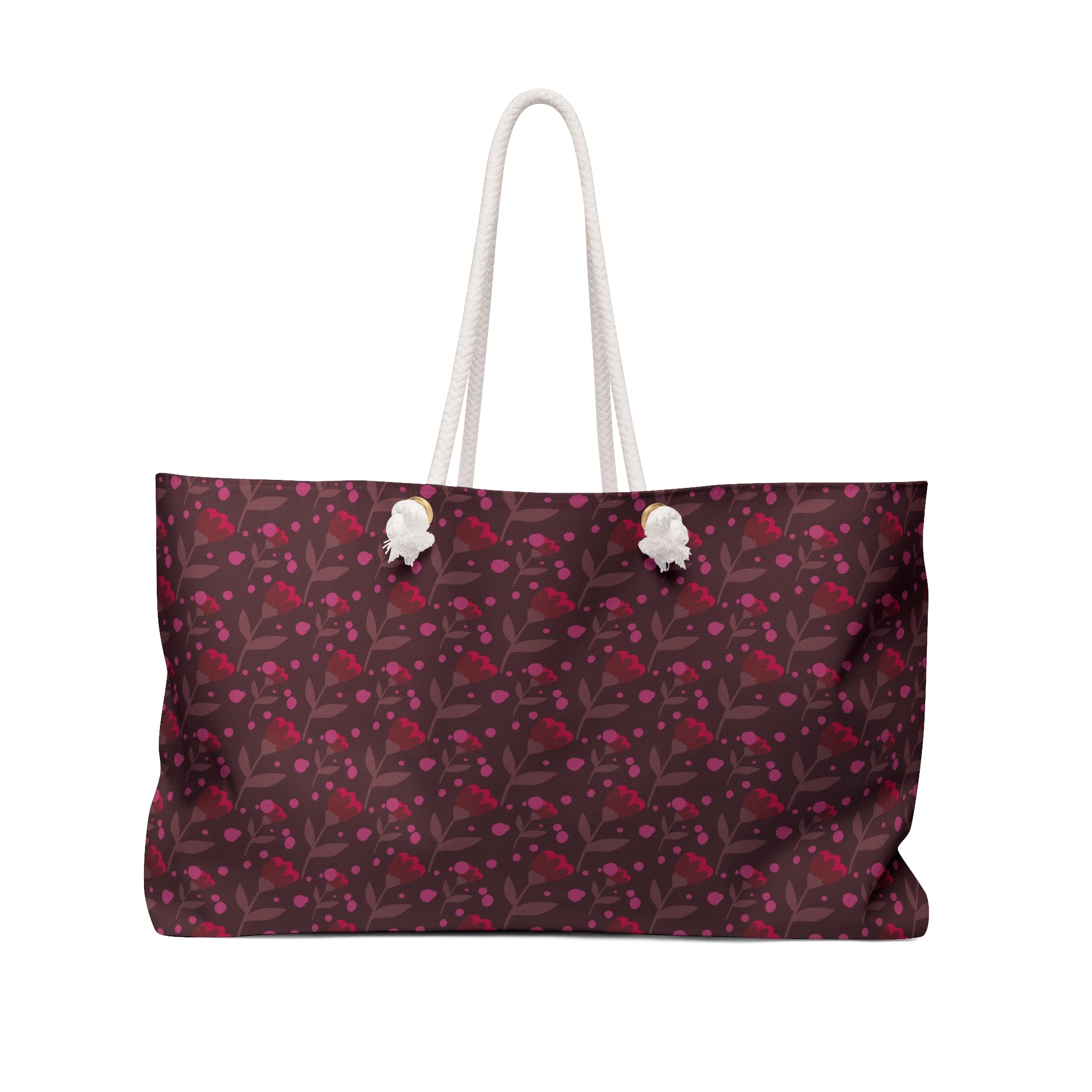 Flying Red Roses Weekender Bag