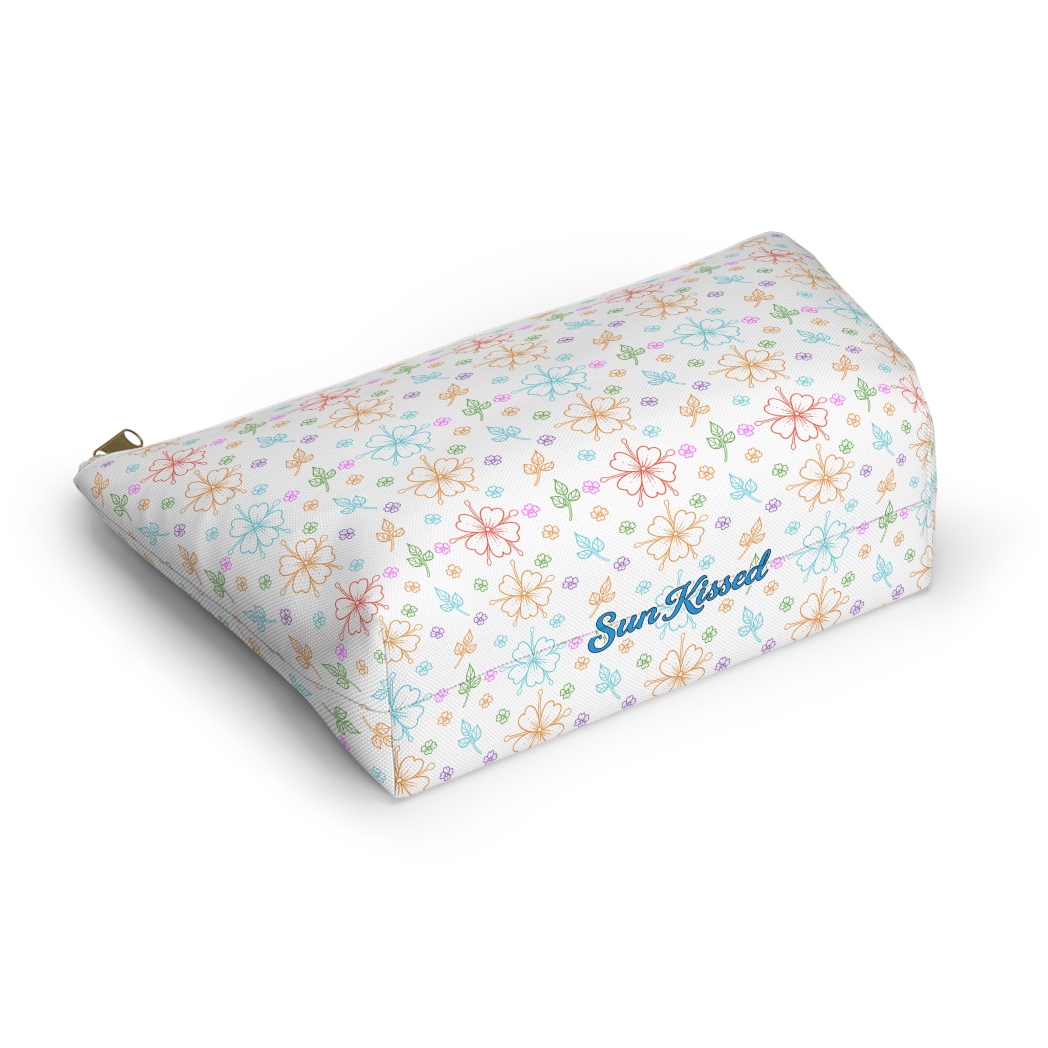 Orchid Outlines Cosmetic Bag