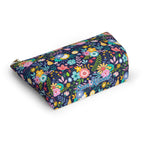 Floral Night Bouquet Cosmetic Bag