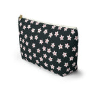 Flowering Daisies Floral Cosmetic Bag