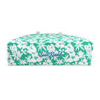 Seafoam Hibiscus Floral Weekender Bag