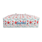 Flowering Vines Floral Weekender Bag