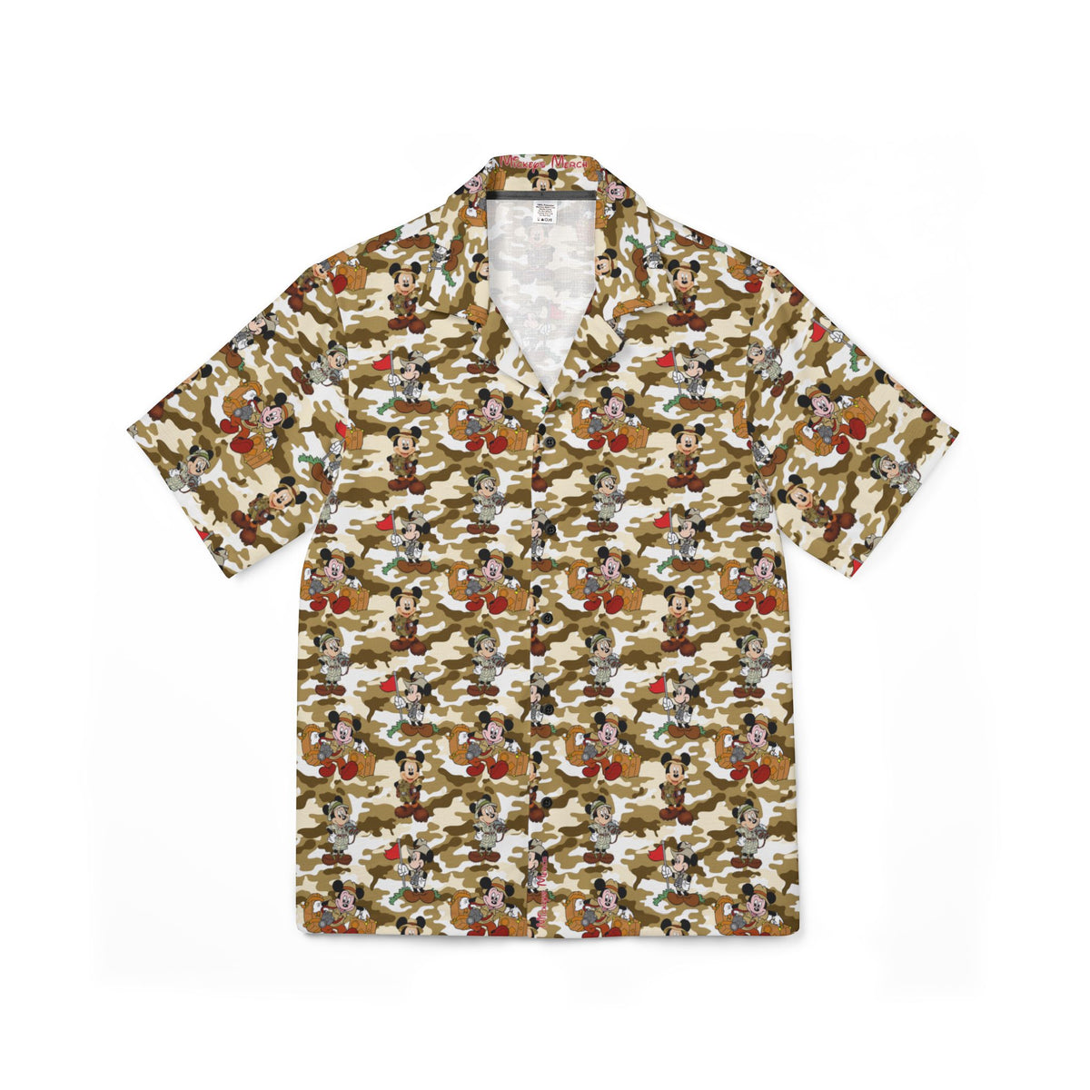 Jungle Camo Mickey Hawaiian Shirt
