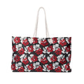Hibiscus at Night Floral Weekender Bag